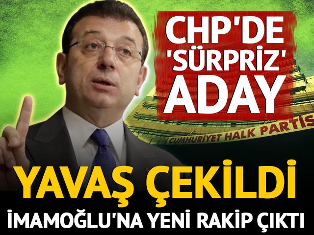 Mansur Yavaş çekildi, İmamoğlu'na ön seçimde rakip çıktı! 