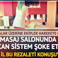 Masaj salonunda 'kamera iddiası' üzerine harekete geçildi