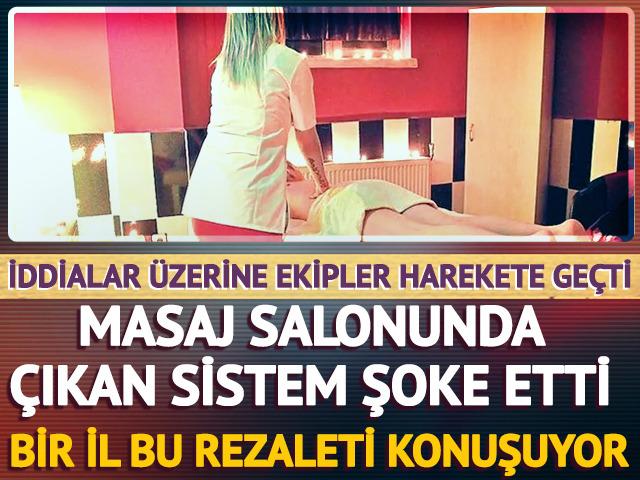 Masaj salonunda 'kamera iddiası' üzerine harekete geçildi