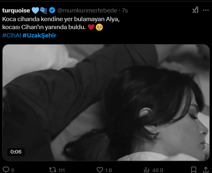 Uzak Şehir 13. bölüm sosyal medyayı yine mest etti! "Alya ve Cihan yılın en iyi çifti" G5