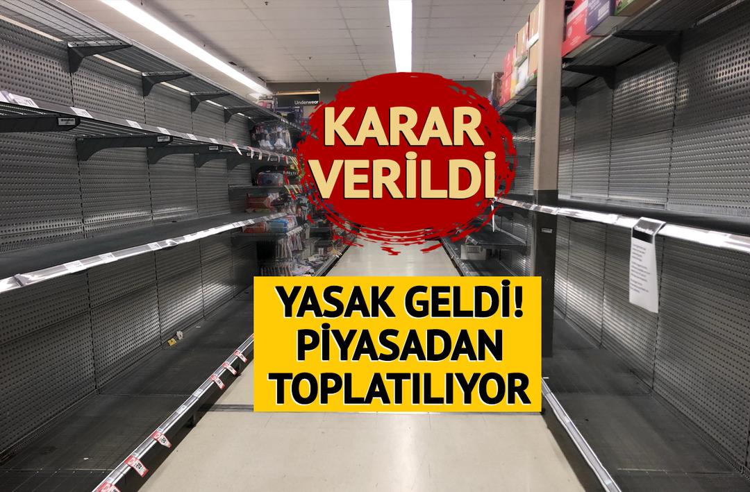Yasaklandı! Piyasadan toplatılıyor... İ&ccedil;inden &ccedil;ıktı karar verildi, fotoğraflarıyla duyuruldu