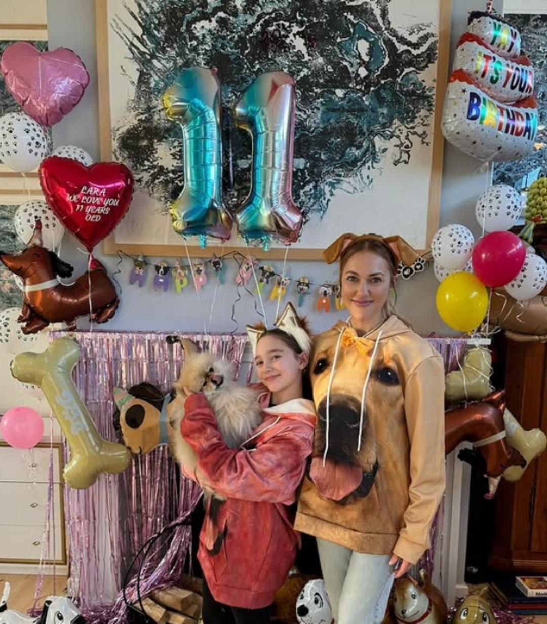 Meryem Uzerli nin Can Ateş ten olan kızı Lara büyüdü! "Annesinin kopyası" 3