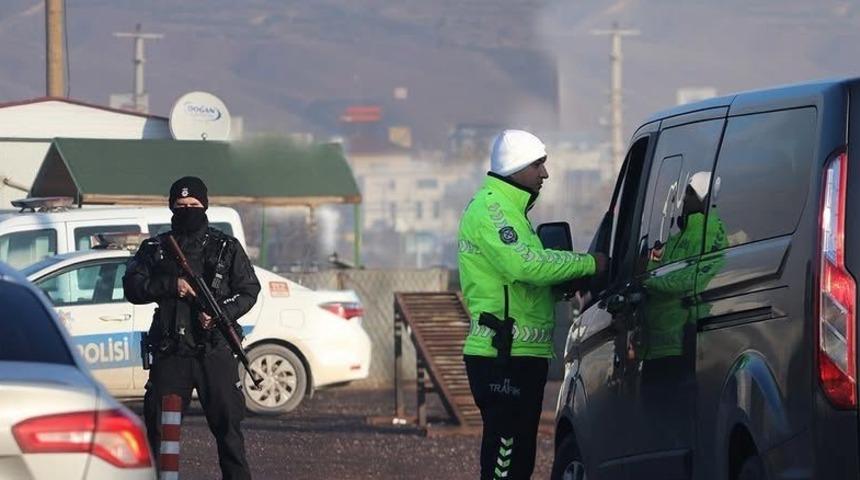 Çankırı 164 araç trafikten men edildi