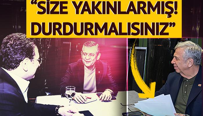 İmamoğlu'na listeyi uzatıp sitem eden Yavaş: "Size yakınlarmış! Durdurmalısınız"