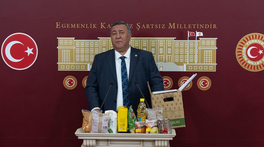 İçerik daraldı, fiyatı arttı: Ramazan kolisinin fiyatı son 8 yılda 10 kat yükseldi ! CHP'li Gürer duruma isyan etti