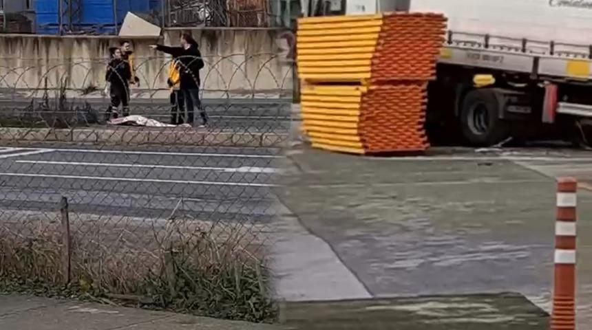 İstanbul'da korkunç olay! TIR'ın altında kalan sürücü hayatını kaybetti