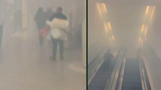 İstanbul Akasya AVM'de yangın çıktı! Vatandaşlar panikle kaçtı: İşte o anlar...