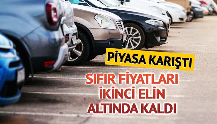 Sıfır araç ikinci elden ucuz kaldı! Piyasa karıştı