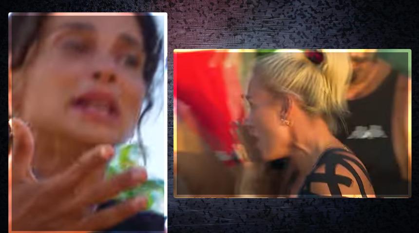 Survivor'da Pınar ve Sema kaosu! Önce Pınar sonra Sema gitti... Dokunulmazlık oyunu iptal edildi