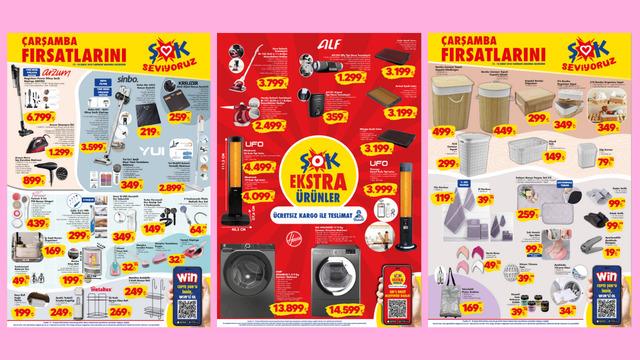 ŞOK'a Arzum dikey süpürge geliyor! 12 Şubat 2025 ŞOK Aktüel Ürünler Kataloğu