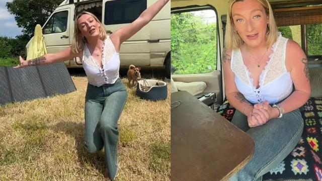 Kiralardan bıktı! Çareyi minibüse taşınmakta buldu: 2500 sterlin (112.481,63 TL) tasarruf ediyorum