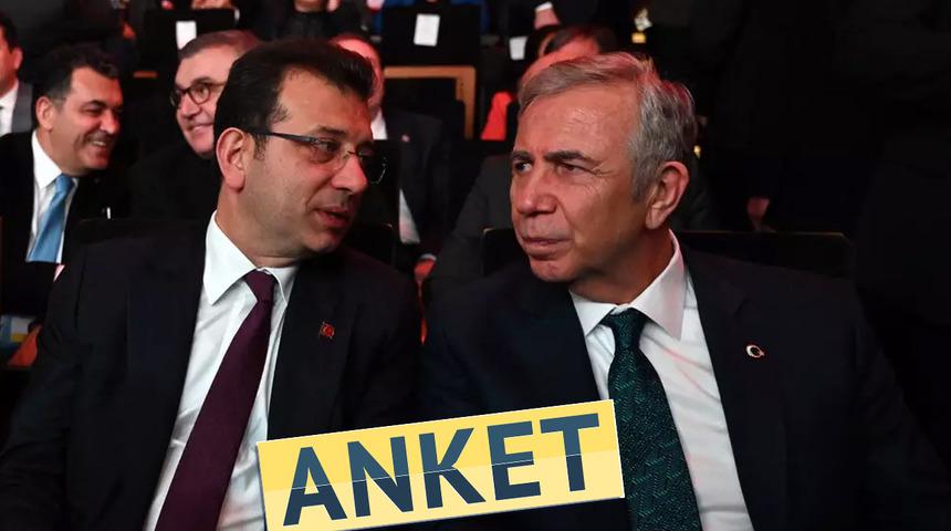 Mansur Yavaş mı Ekrem İmamoğlu mu? Mynet sordu... Anket sonucunda iki isim arasındaki fark dikkat çekti