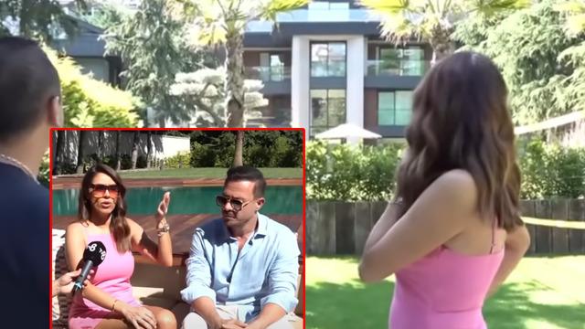 Zuhal Topal lüks evinin kar manzarasını paylaştı... Basketbol ve voleybol sahası bile var!