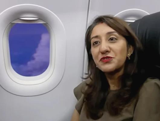 Kira yüksek diye her gün işe uçakla gidip geliyor