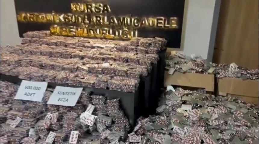 Ev ve aracından çıktı! Tam 600 bin adet...