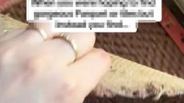 Evinde 1970 yılından kalan halıfleksi söktü! Karşılaştığı manzara şaşırmasına yetti: Gerçekten kabus gibi bir şey