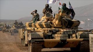 Suriye ordusu operasyonu başlattı: Terör örgütü YPG hedeflerini vurdu! YPG geri çekiliyor