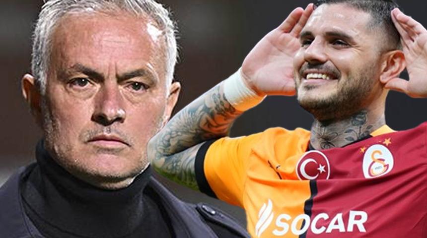 Icardi'den Jose Mourinho'ya jet hızında cevap! Paylaştığı görsel binlerce beğeni aldı...