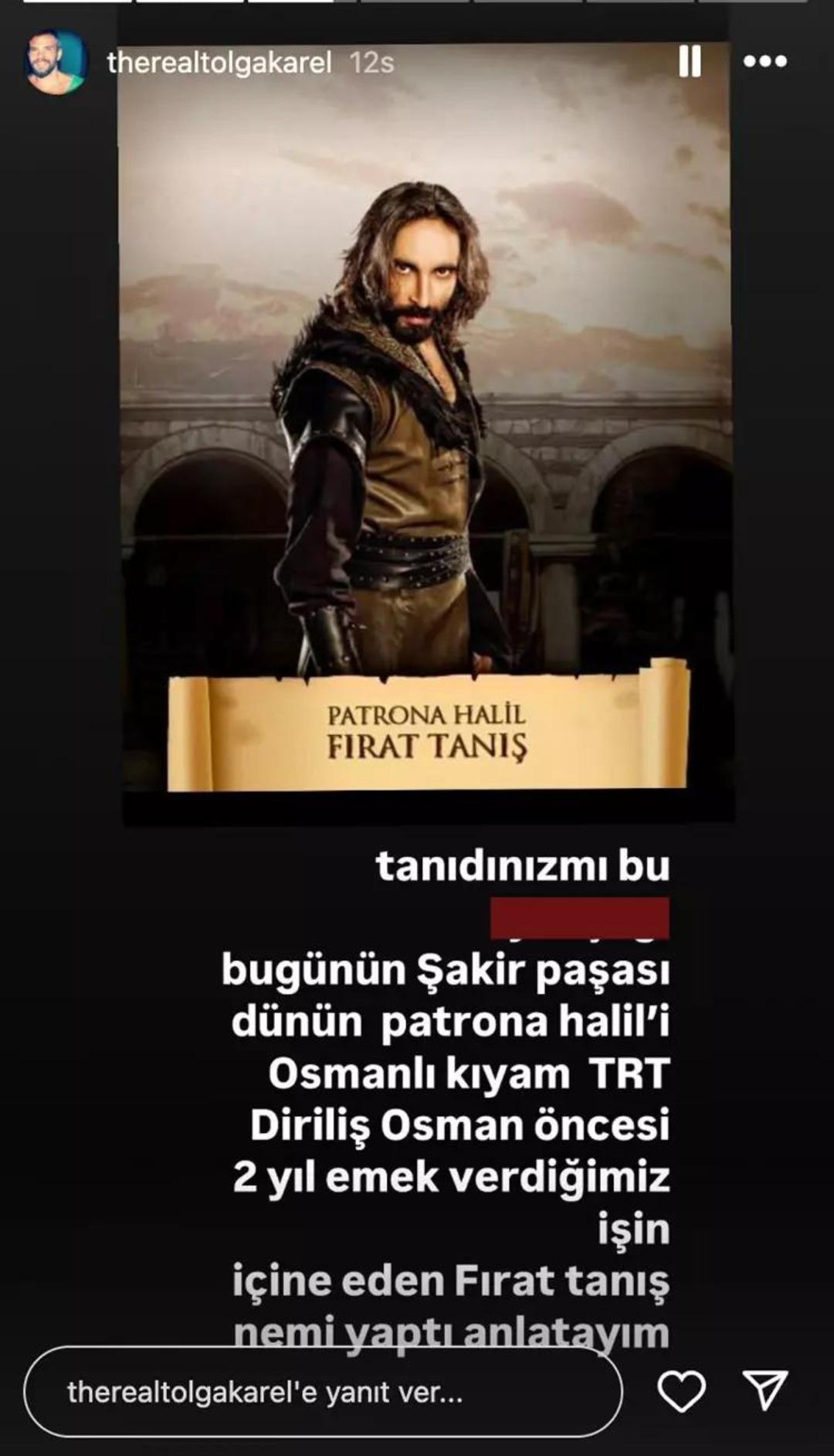 Tolga Karel den sert sözler! O oyuncuyu hedef aldı, ağzına geleni söyledi... Sosyal medya üzerinden neler yaptığını tek tek paylaştı 5