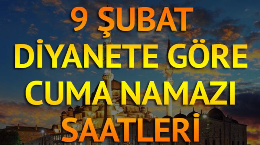 Cuma namazı saat ka&ccedil;ta? İşte Diyanete g&ouml;re il il namaz - ezan vakitleri (9 Şubat Cuma)