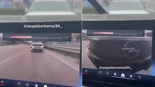 Yer: Bursa! Magandalar iş başında: Gözü dönmüş şoför yol verilmeyince böyle yol istedi...
