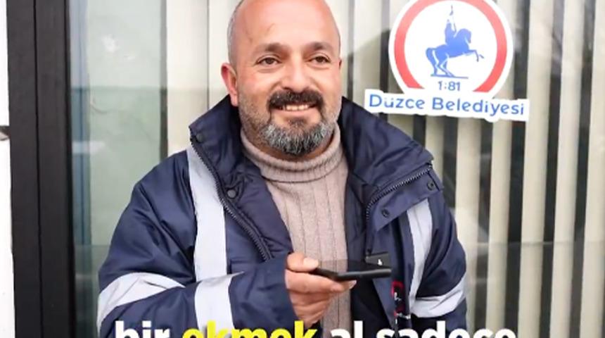 Aşkın dili: Ekmek talebi! Düzce Belediyesi'nin Sevgililer Günü paylaşımı sosyal medyada viral oldu