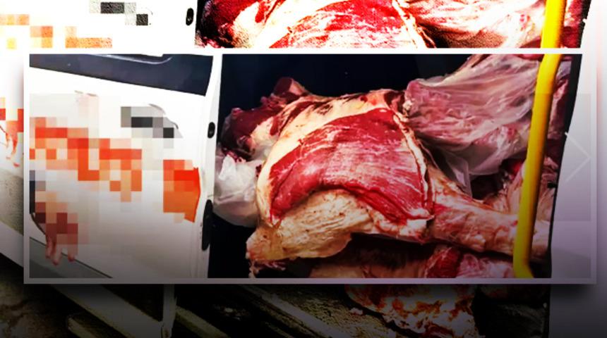 Yer: Ankara... Zincir marketin personel servisiyle et taşıdığı görüntüler infiale yol açmıştı! O markete milyonluk ceza