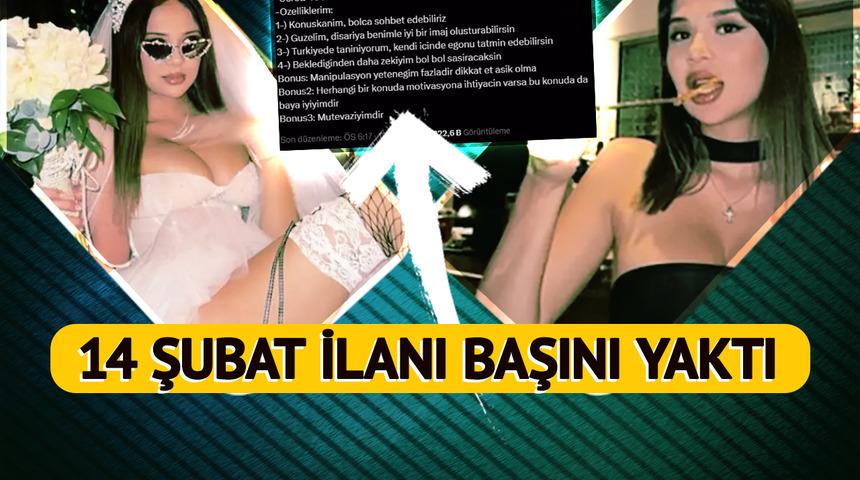 Son dakika | 14 Şubat ilanıyla 400 bin TL paha biçmişti! Sosyal medya fenomeni Merve Taşkın gözaltına alındı