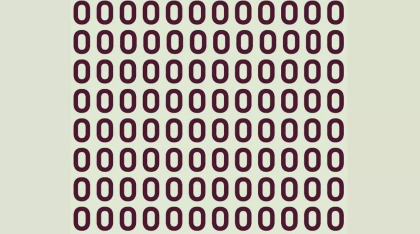 Zorlu optik illüzyon: Sadece yüksek zekaya sahip kişiler resimdeki gizli rakamı 7 saniyede bulabiliyor!