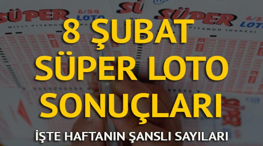 Süper Loto sonuçları 8 Şubat: Süper Loto'da altı bilen oldu mu? (MPİ 538. hafta Süper Loto sonucu)