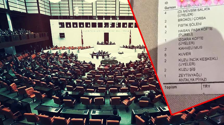 Meclis Lokantası’nda şaşırtan hesap! 8 kişi doya doya yemek yedi, ödedikleri rakam bakın ne kadar?