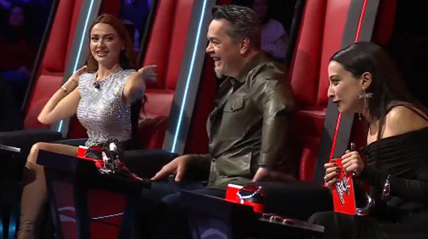 O Ses Türkiye'de Hadise 'Tecrübeme güveniyorum' deyince Melike Şahin sözünü sakınmadı