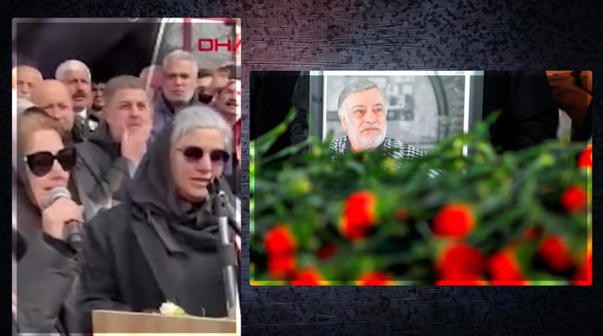 Kahtalı Mıçe'ye veda! Kahtalı Mıçe'nin kızları cenazede türkü okudu