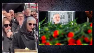 Kahtalı Mıçe'ye veda! Kahtalı Mıçe'nin kızları cenazede türkü okudu