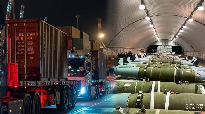 ABD'den İsrail'e ölümcül sevkiyat! Biden durdurmuştu, Trump onay verdi