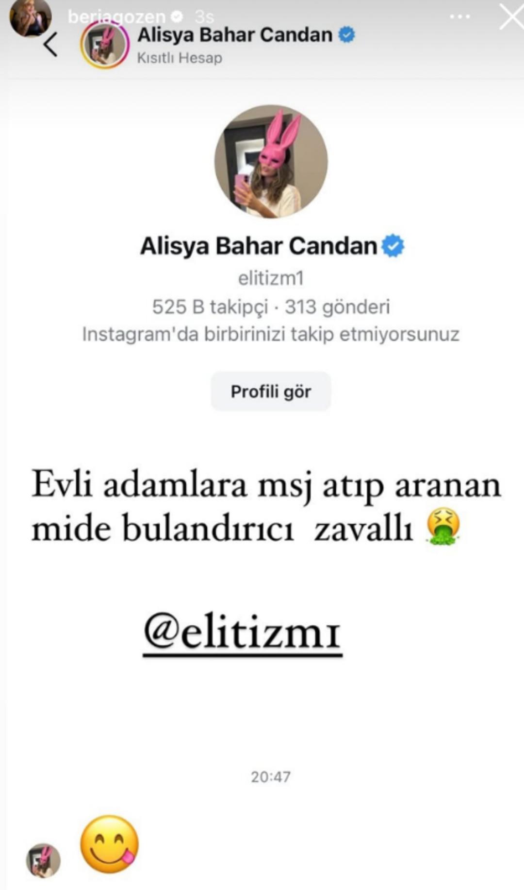 Bahar Candan Survivor Yunus Emre ye mesaj atmış! Karısı deliye döndü ifşa etti 1