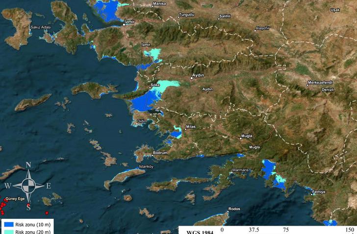 Türkiye'nin kıyılarındaki tsunami riski metre metre belirlendi! En fazla risk bu bölgelerde G2