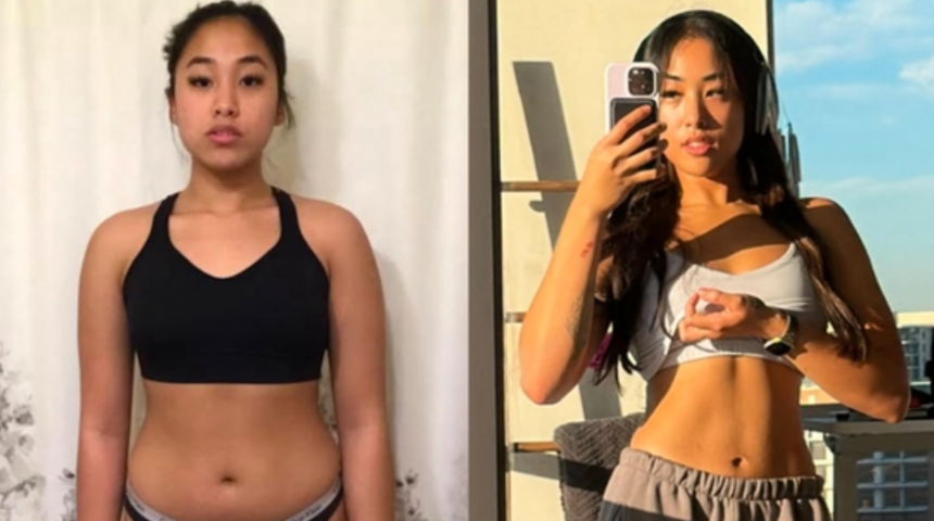 Hiçbir sıkı diyet yapmadan 13 kg vücut yağından kurtuldu! İşte bir günde yedikleri...