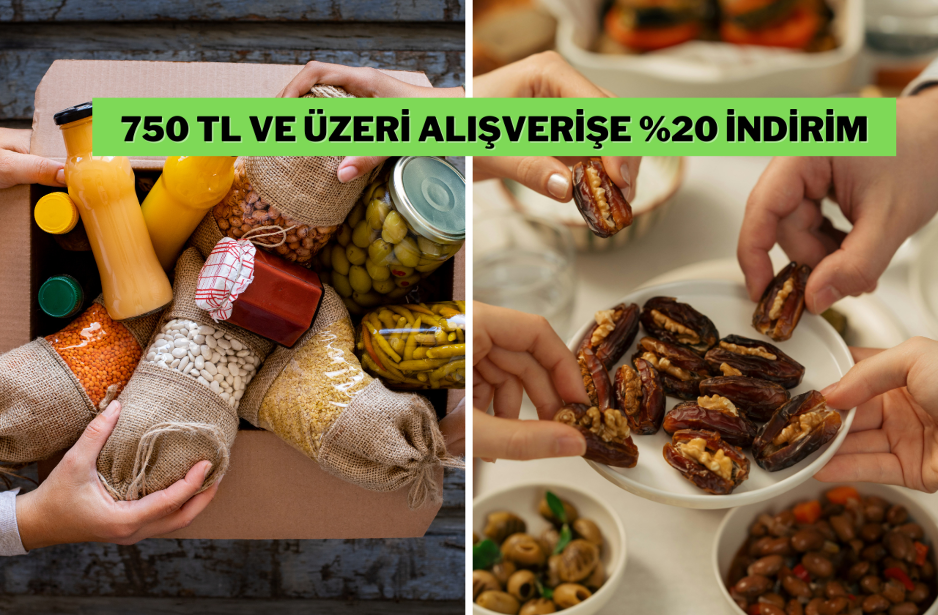 Ramazan Fırsatları başladı! Gıda ürünlerindeki 750 TL'ye %20 indirimi kaçırmayın