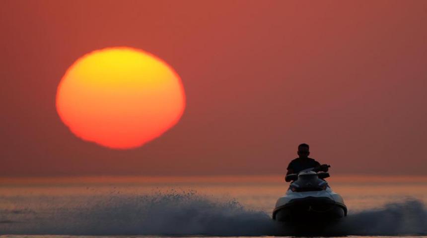 Film gibi olay! Yıllar önce kaçmış... Jet Ski ile Yunanistan'dan Türkiye'ye giriş yaptı