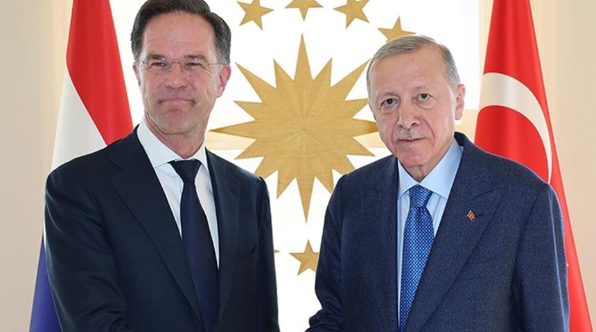Cumhurbaşkanı Erdoğan, NATO Genel Sekreteri Mark Rutte ile görüştü!