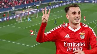 Kerem Aktürkoğlu, gol orucunu Şampiyonlar Ligi'nde bozdu!