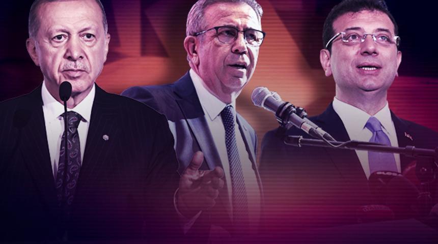 Ankara'yı hareketlendirecek anket! Erdoğan Cumhur İttifakı'nın İmamoğlu CHP'nin adayı! Mansur Yavaş bağımsız aday olursa... 2. tura kim kalır? 