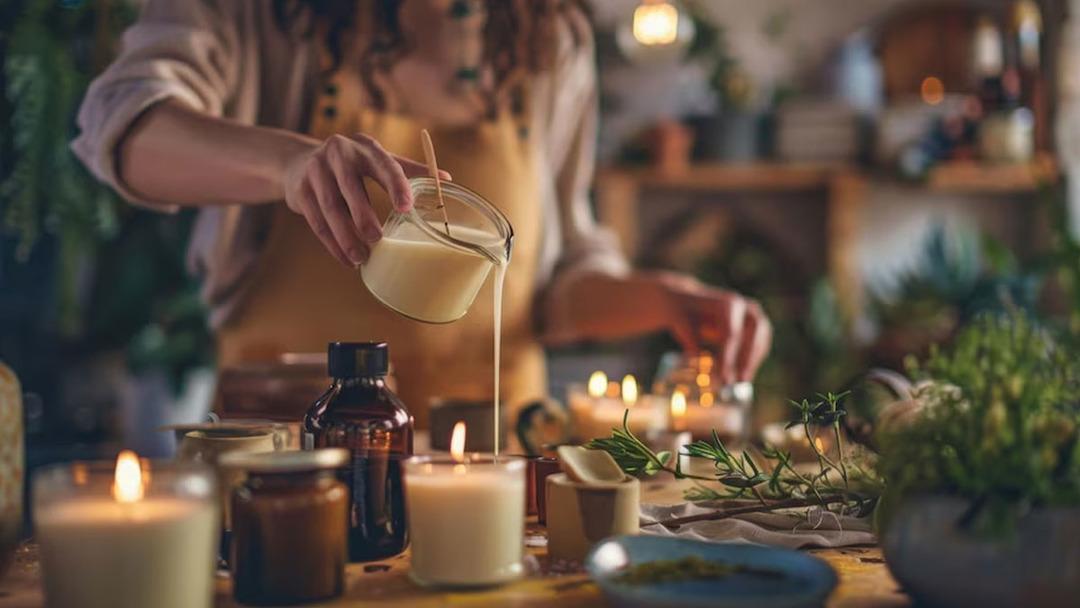 En tatlı kendin yap etkinliği! Evde şekilli mumlar yapma rehberi 8