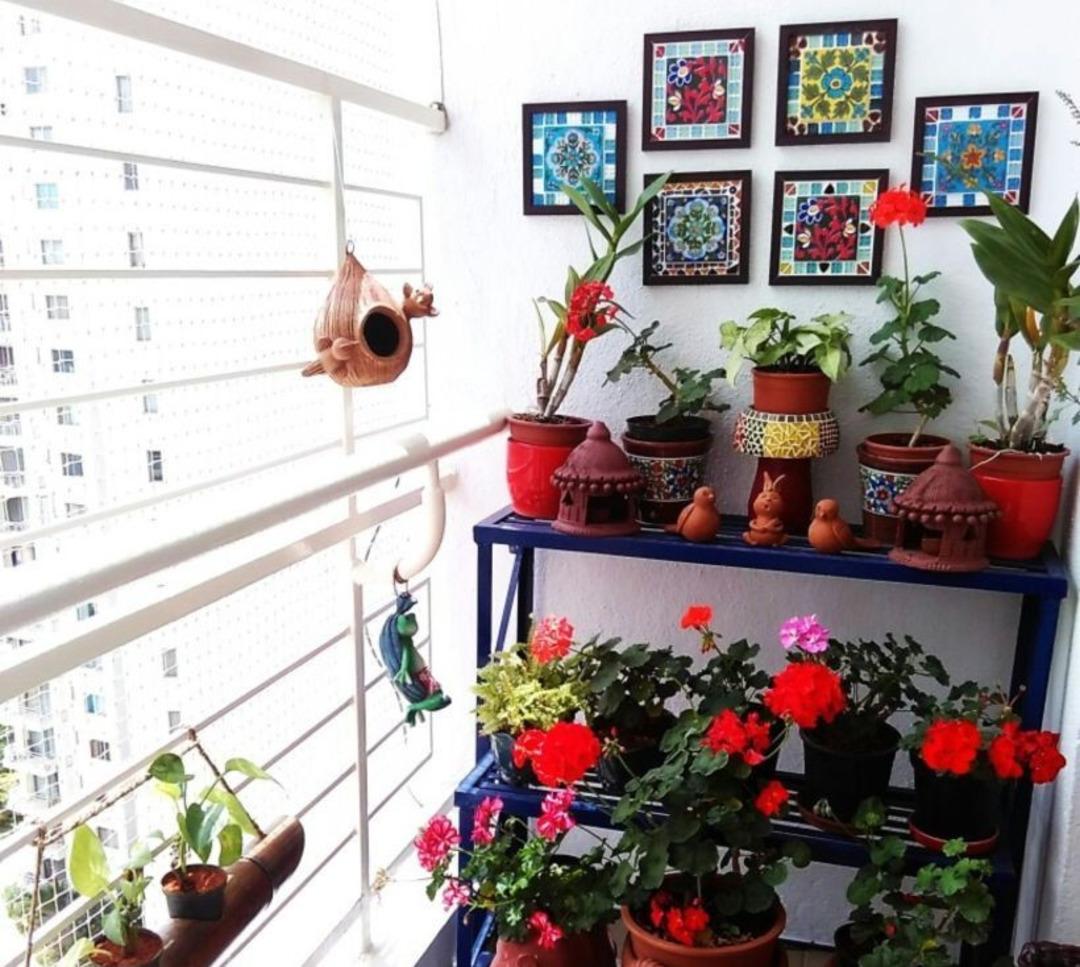 Havalar güzelleşirken balkona renk katacak süsleme önerileri 4