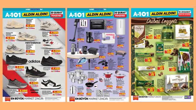 A101'e New Balance ve Adidas spor ayakkabılar geliyor! İşte 20 Şubat 2025 A101 Aldın Aldın Kataloğu