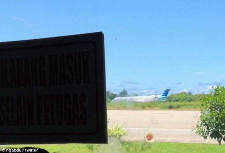 Bunu da gördük! Uçağı iterek çalıştırdılar G4