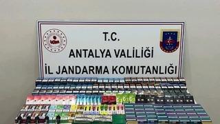Antalya'da 1 milyon 10 bin 210 makaron ele geçirildi
