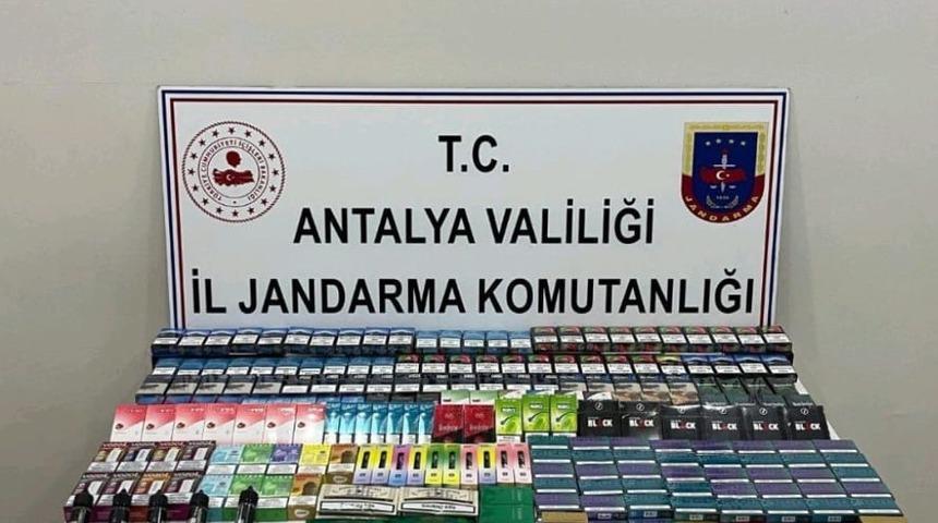 Antalya'da 1 milyon 10 bin 210 makaron ele geçirildi