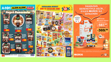 A101, BİM, ŞOK, Migros, Tarım Kredi Kooperatifi... Marketlerin Ramazan indirimleri başladı